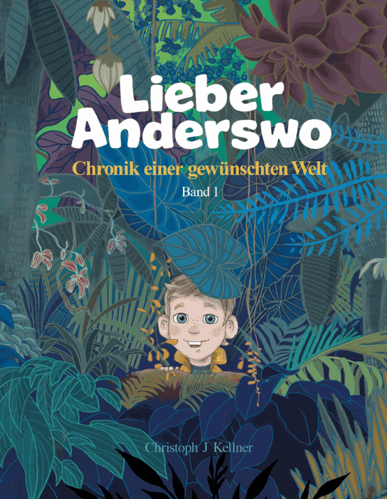 Kinderbuch fantasy lieber-anderswo cover marketing